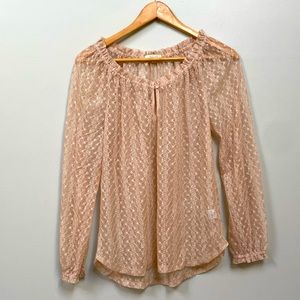 Sheer Lace Top